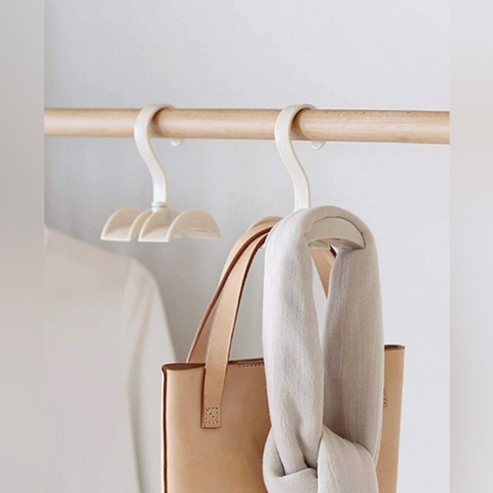 Rotatable Bag Hook - 5 pcs - Picture 3 of 5